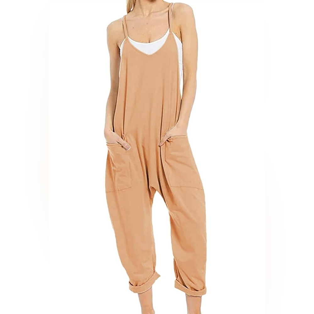 New Romper in Apricot size Large